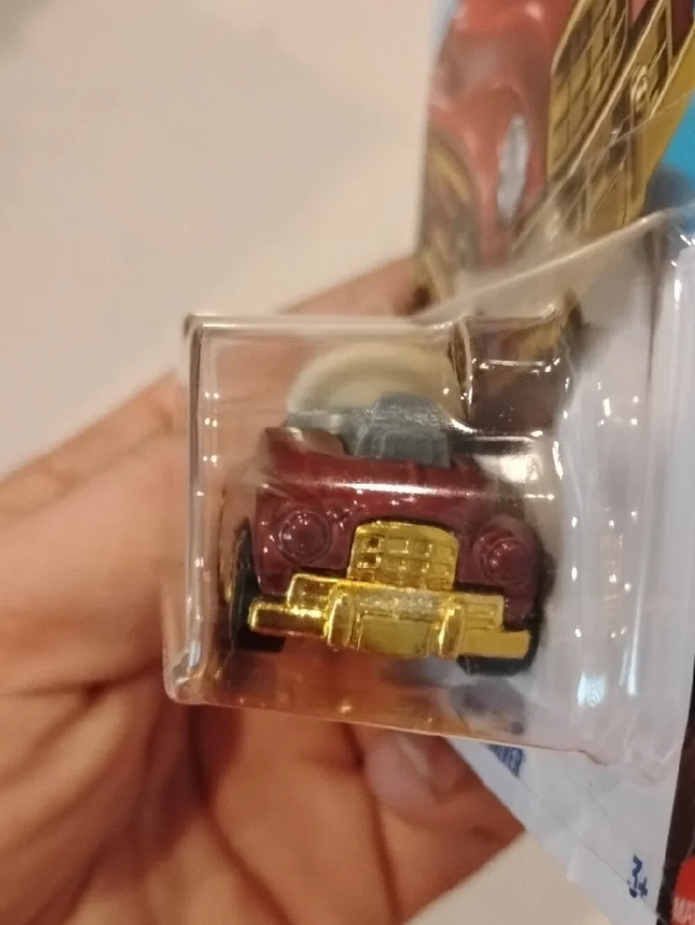 Mattel Hot Wheels Pedal Driver - Red & Gold
